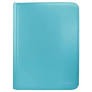 ULTRA PRO - 9 POCKET VIVID ZIPPER PRO BINDER - Light Blue